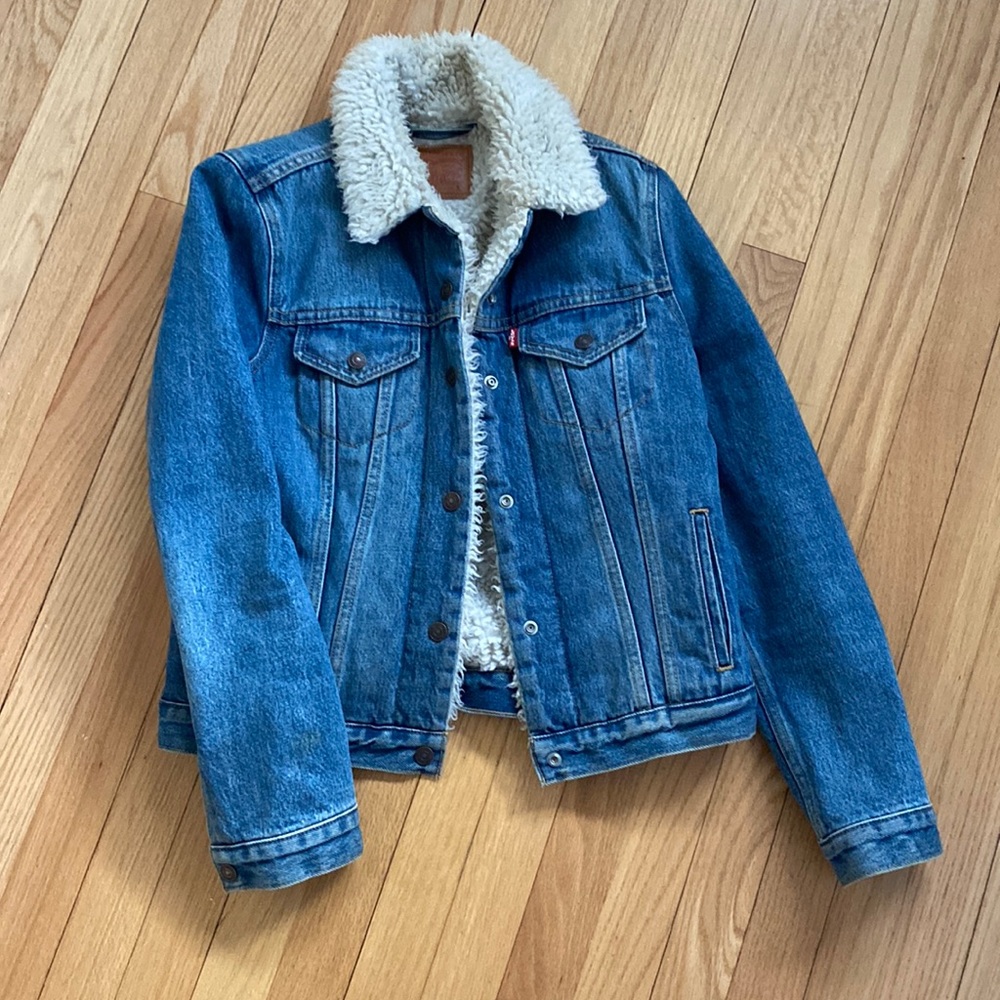 Levi’s Sherpa Lined Denim Jacket
